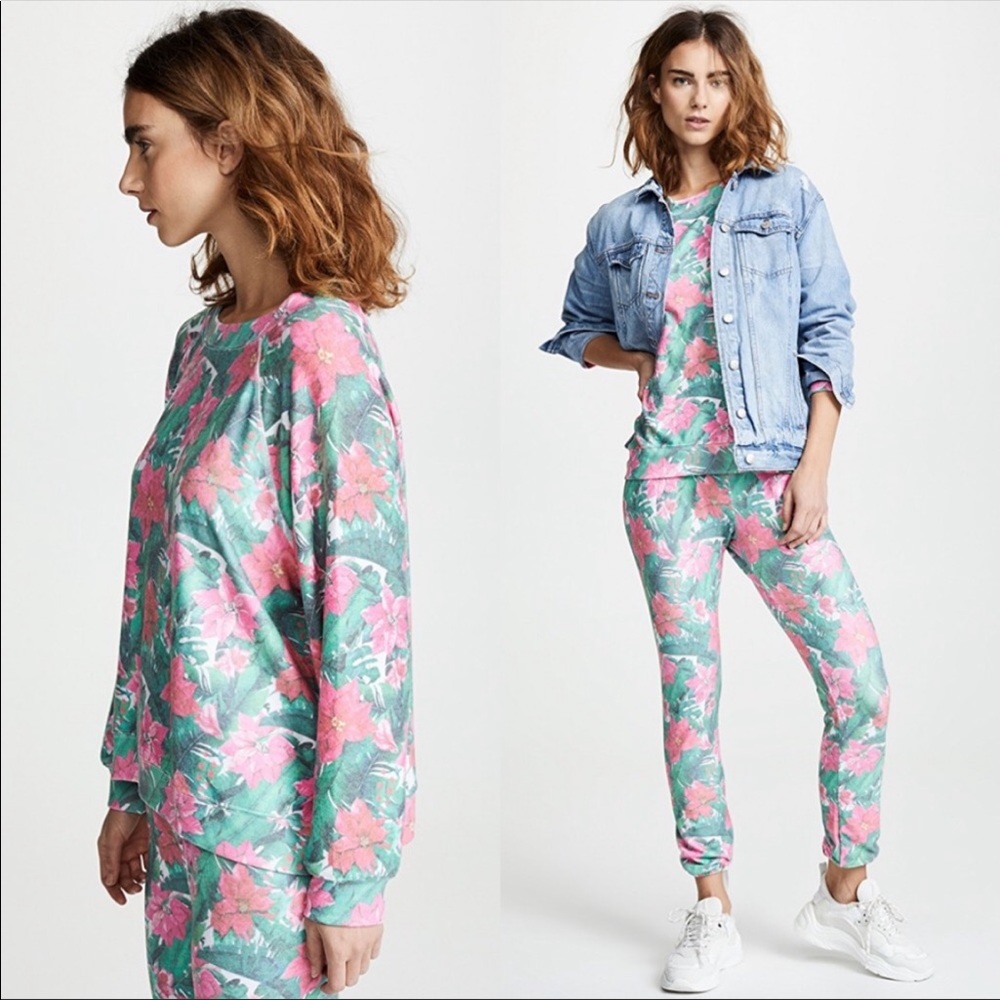 Wildfox Floral Island Holiday jumpsuit